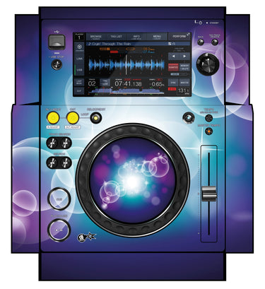 Pioneer DJ XDJ 700 Skin Bubble Space